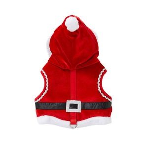 Santa hoodie harness NWT